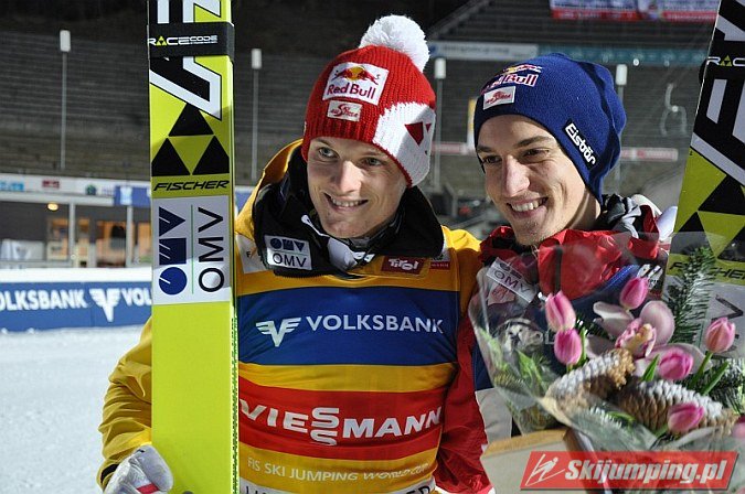 180 Thomas Morgenstern, Gregor Schlierenzauer